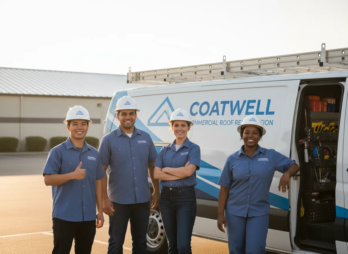 Commercial roof coating company in Mount Judea, AR